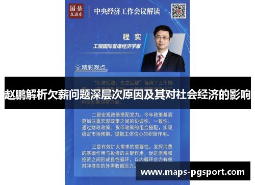 赵鹏解析欠薪问题深层次原因及其对社会经济的影响